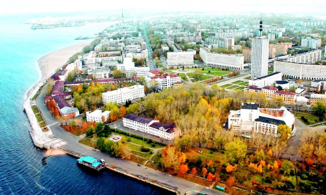 Карта города Архангельск