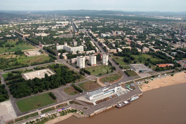 Карта города Комсомольска-на-Амуре