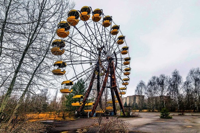 Парк аттракционов в городе Припять. Источник: http://tourpedia.ru/