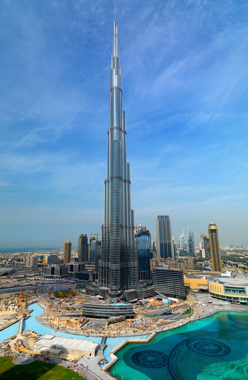 Башня Бурдж Халифа Дубай