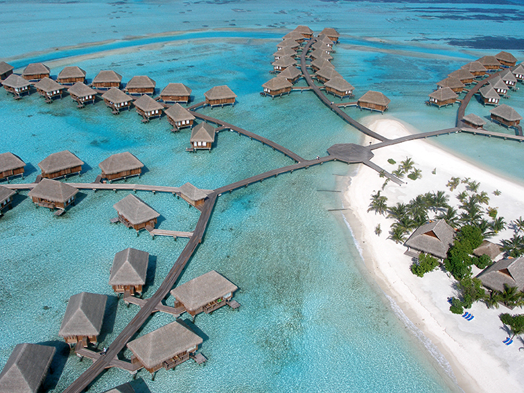 Городок Клаб Мед Кани (Club Med Kani) - необычный курорт Мальдивского архип...