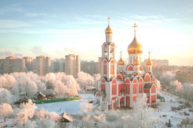 Собор Георгия Победоносца в Одинцово. Источник: https://nat-geo.ru/photo/78577/